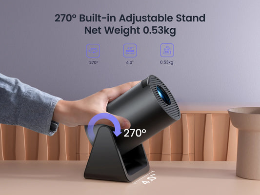 The L1 Portable Smart Projector (Android 11, 300 ANSI)
