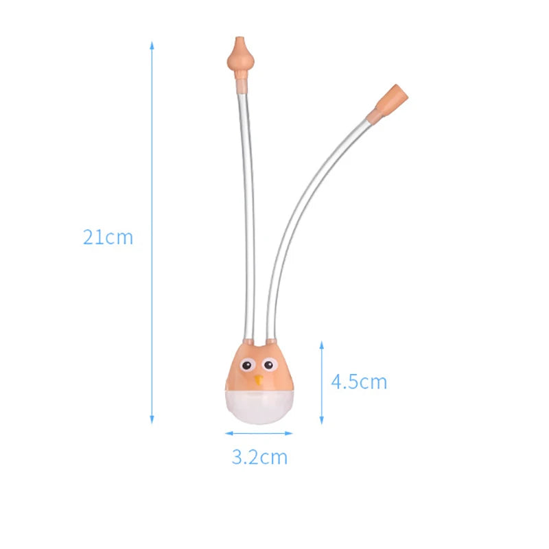 The Gentle Relief | Engineered Anti-Backflow Pediatric Nasal Aspirator