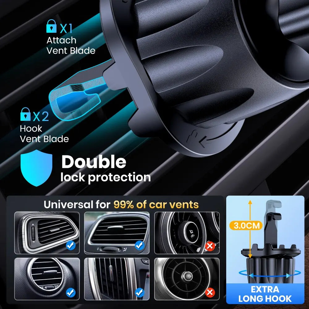 The High-Grip Magnetic Air Vent Phone Mount