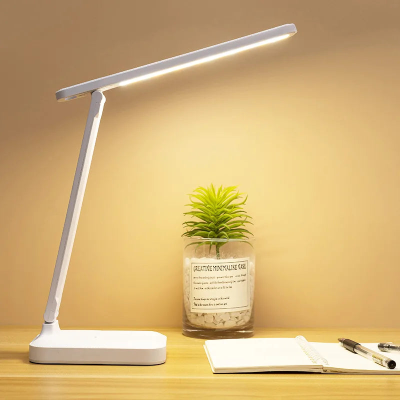 The Foldable Touch Dimmable Desk Lamp