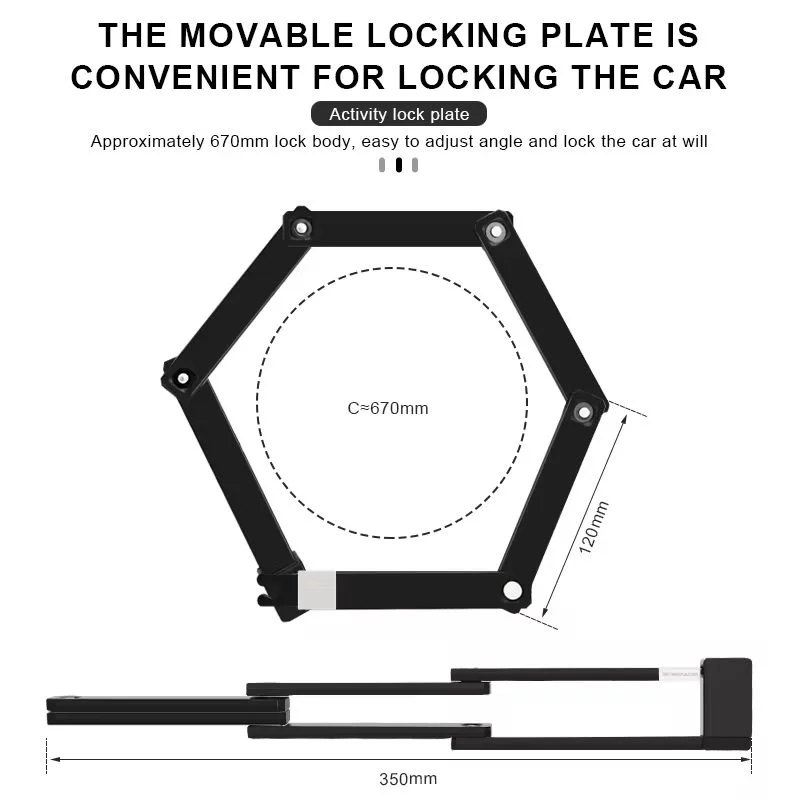 The High-Security Folding Chain Lock