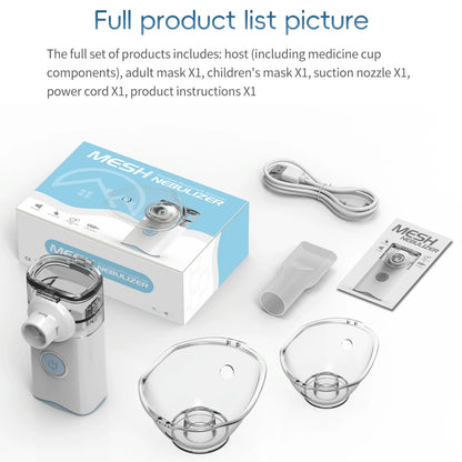 The Silent Inhale | Ultra-Portable Fine Mist Vapor System