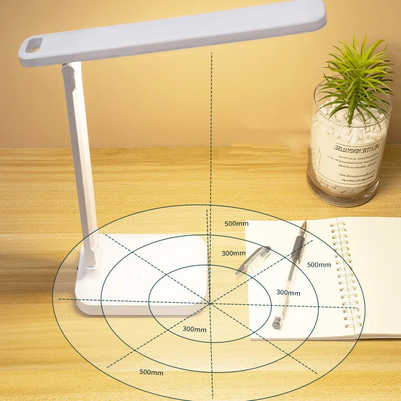 The Foldable Touch Dimmable Desk Lamp