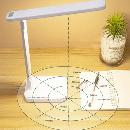 The Foldable Touch Dimmable Desk Lamp