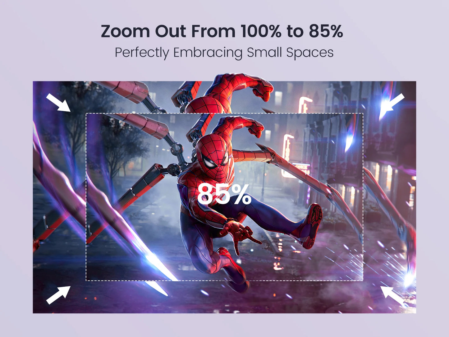 The L1 Portable Smart Projector (Android 11, 300 ANSI)