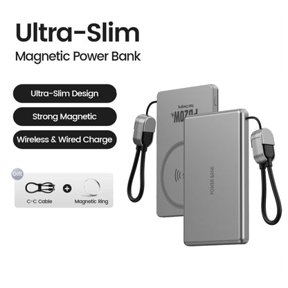 The Ultra-Slim Magnetic Power Bank (10000mAh)