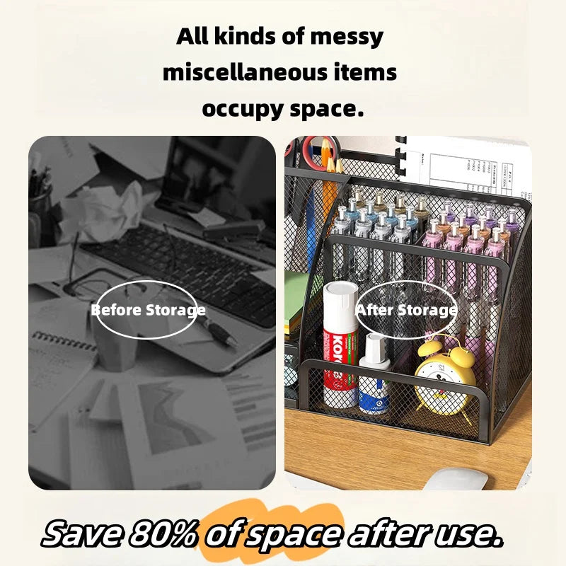 The Minimalist Metal Pen Holder