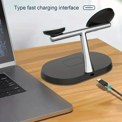 The 3-in-1 Magnetic Fast Charging Hub (MagSafe Compatible)