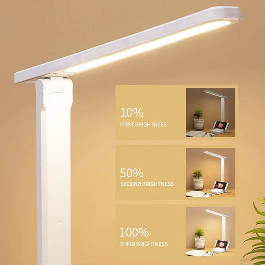 The Foldable Touch Dimmable Desk Lamp