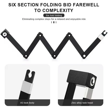 The High-Security Folding Chain Lock