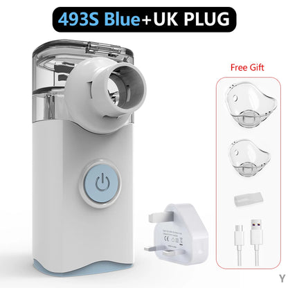 The Silent Inhale | Ultra-Portable Fine Mist Vapor System