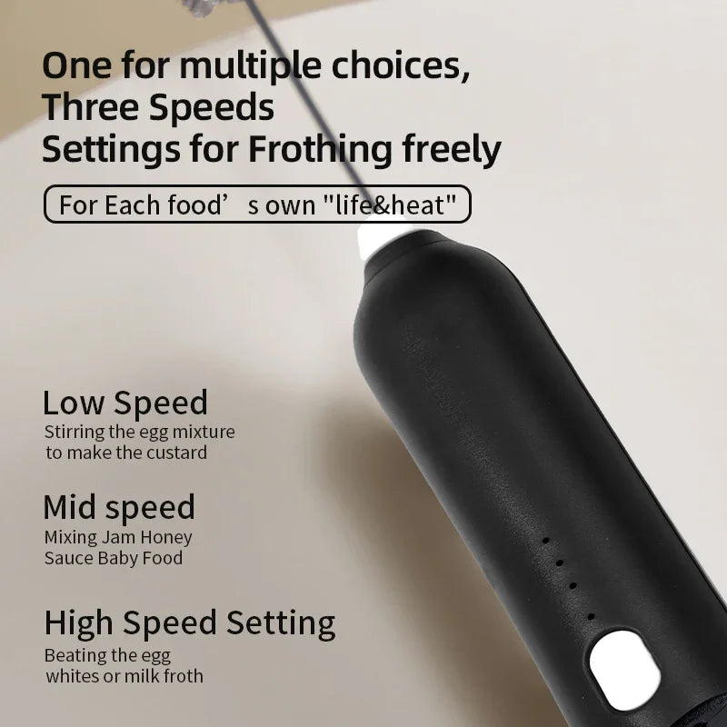 The Cordless Precision Frother & Whisk