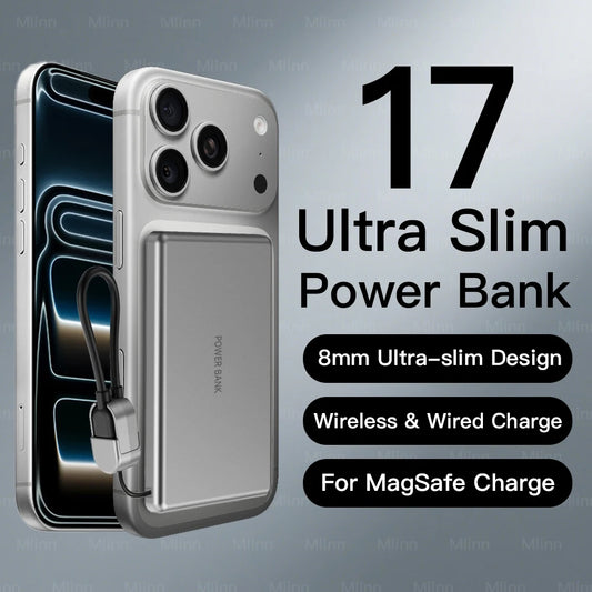 The Ultra-Slim Magnetic Power Bank (10000mAh)